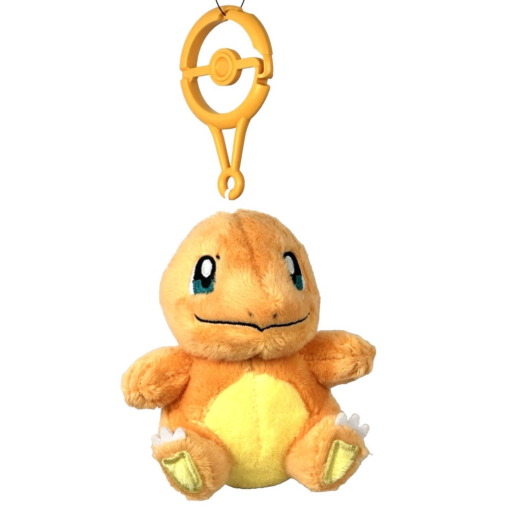 Pokémon Center Japan Charmander Plush Keychain Clip Authentic Tagged